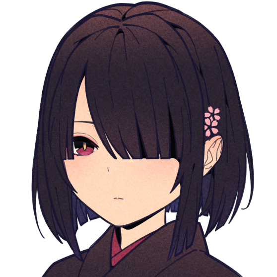 はなふだちゃんの表情イラスト
